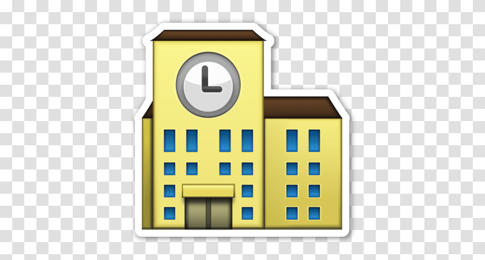 School Emoticons, Building, Architecture, Number Transparent Png