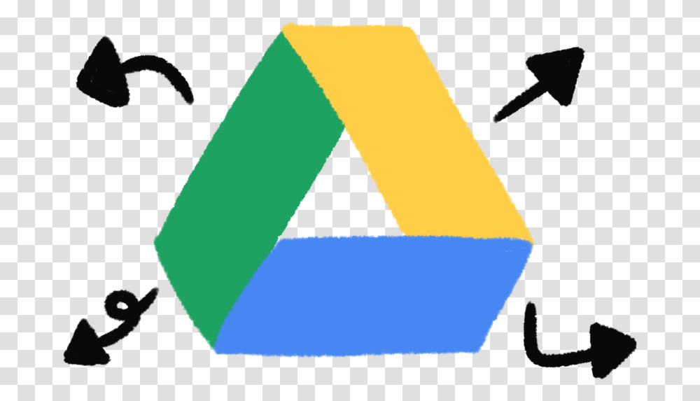 School Google Drive Google Drive In School, Text, Triangle, Alphabet, Symbol Transparent Png