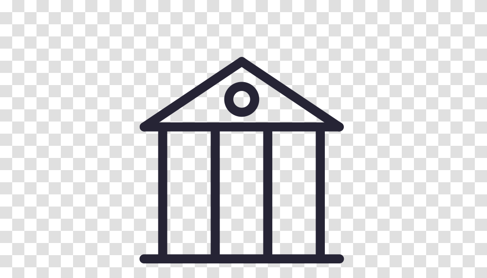 School Government Office Building Icon With And Vector, Cross, Gazebo, Lamp Transparent Png