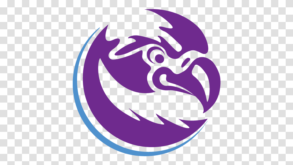 School Graphics Falcon Logo, Painting, Art, Purple, Heart Transparent Png
