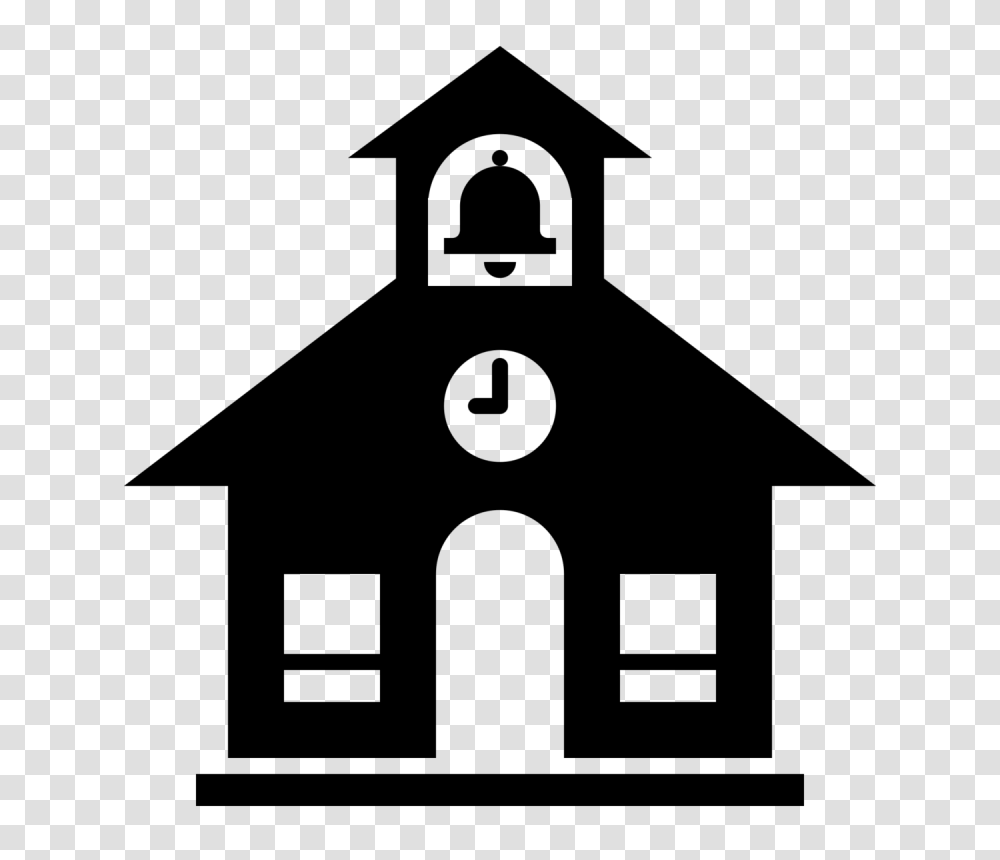 School House Clip Art Black And White, Gray, World Of Warcraft Transparent Png