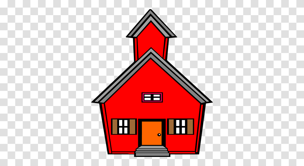 School House Clipart, Building, Housing, Plant, Architecture Transparent Png