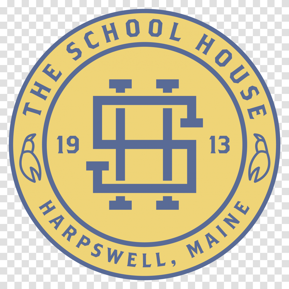 School House Est 1913 Circle, Logo, Symbol, Trademark, Text Transparent Png