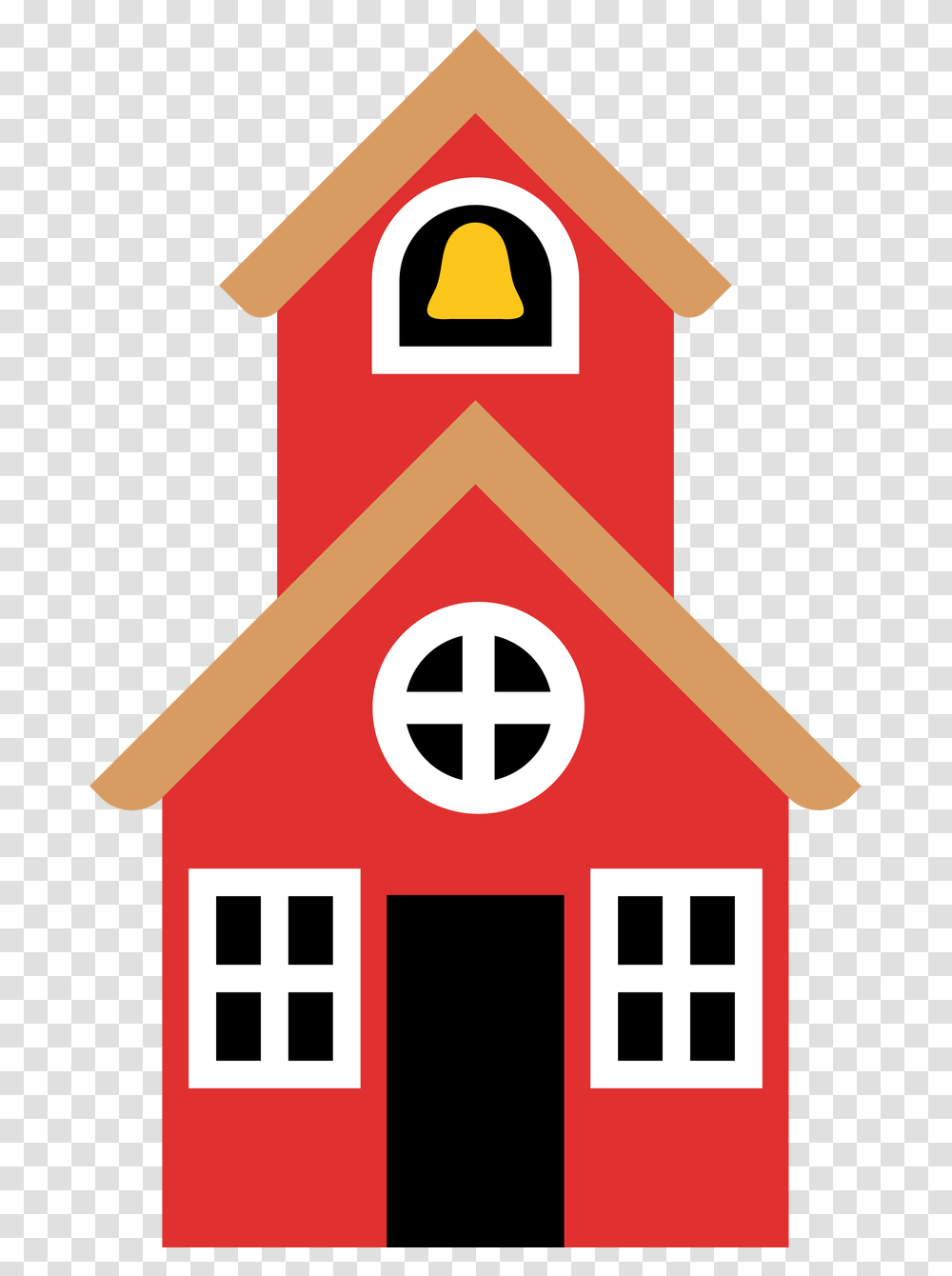School House House, Mailbox, Letterbox, First Aid Transparent Png
