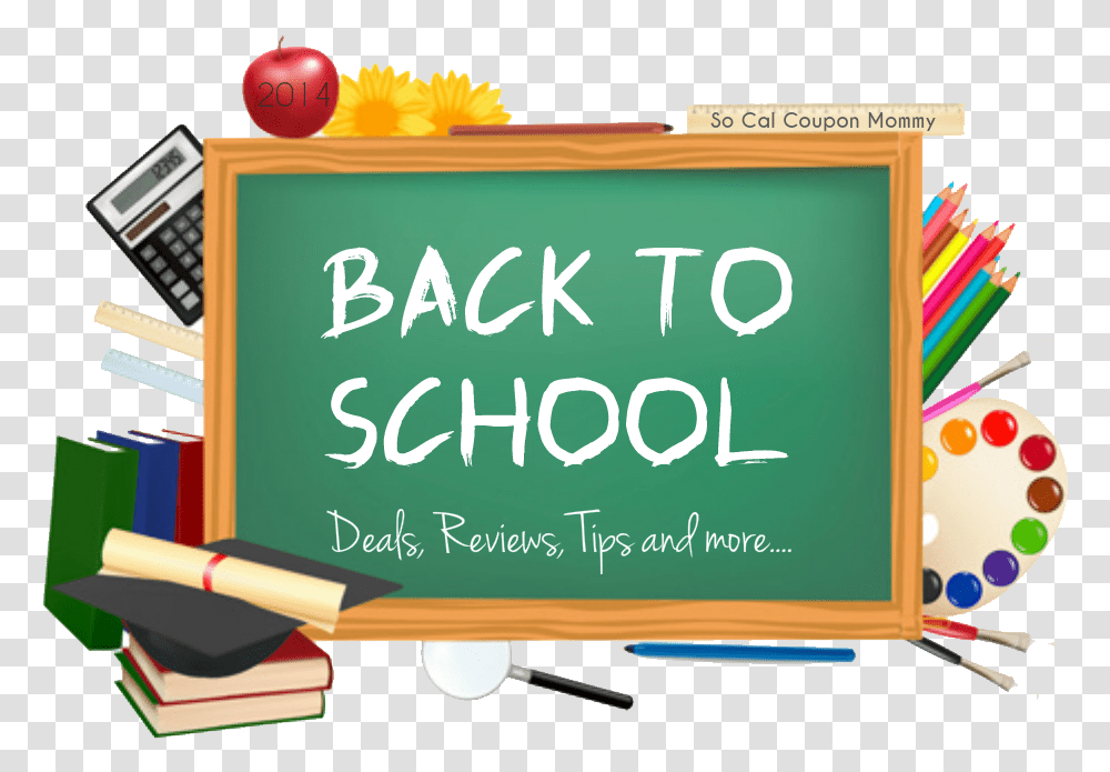 School Hq Image Back To School, Text, Blackboard, Teacher, Advertisement Transparent Png