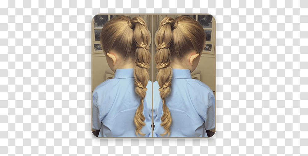 School Kids Hairstyles Apk 30 Download Apk Latest Version Hairstyle, Braid, Person, Human, Head Transparent Png