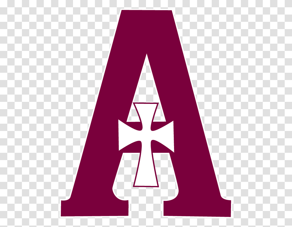 School Logo Assumption High School Louisville Kentucky Logo, Arrow, Triangle Transparent Png