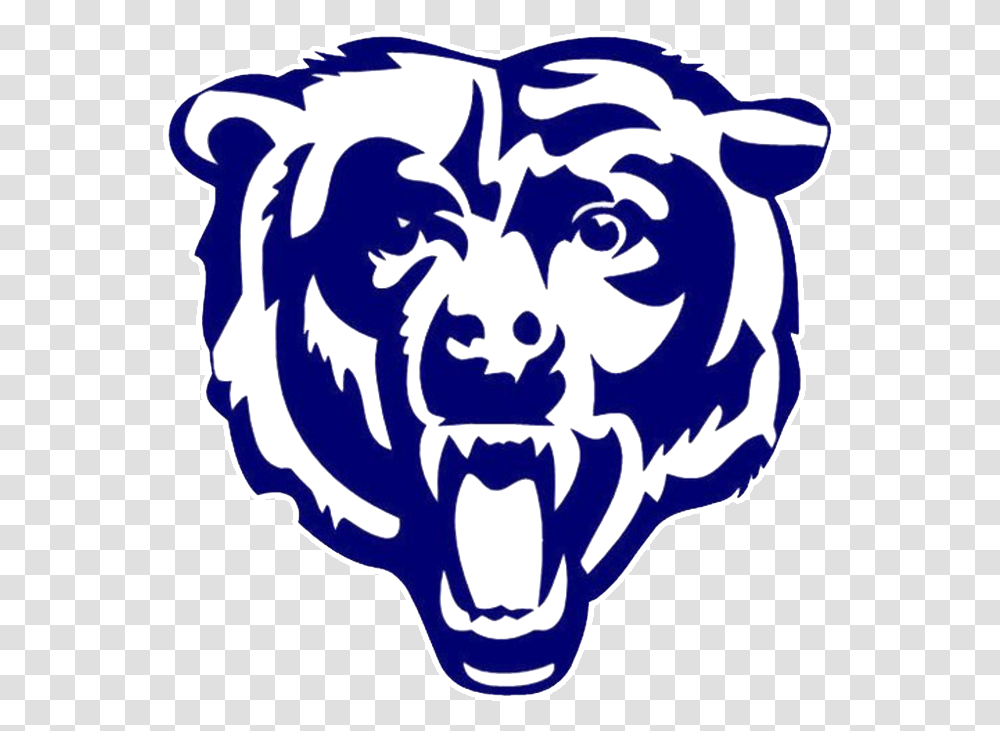 School Logo Chicago Bears Head Logo, Trademark, Label Transparent Png