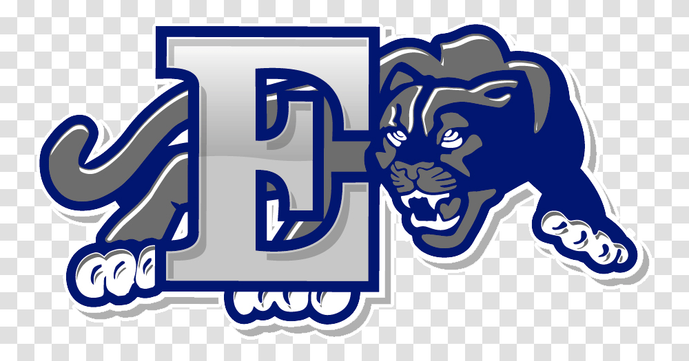 School Logo Edgewood High School Cougars, Label, Sticker, Number Transparent Png