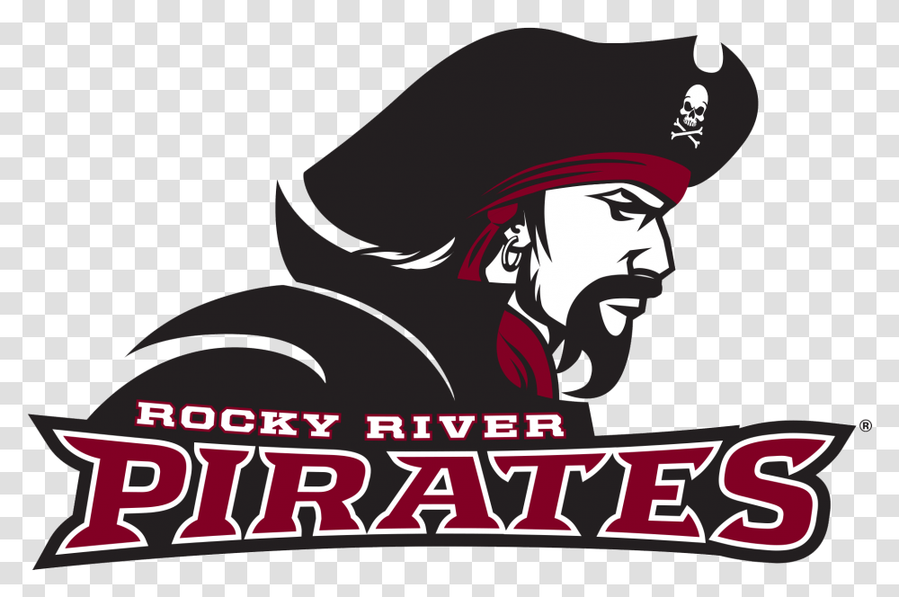 School Logo Rocky River High School Logo, Pirate, Poster, Advertisement, Baseball Cap Transparent Png