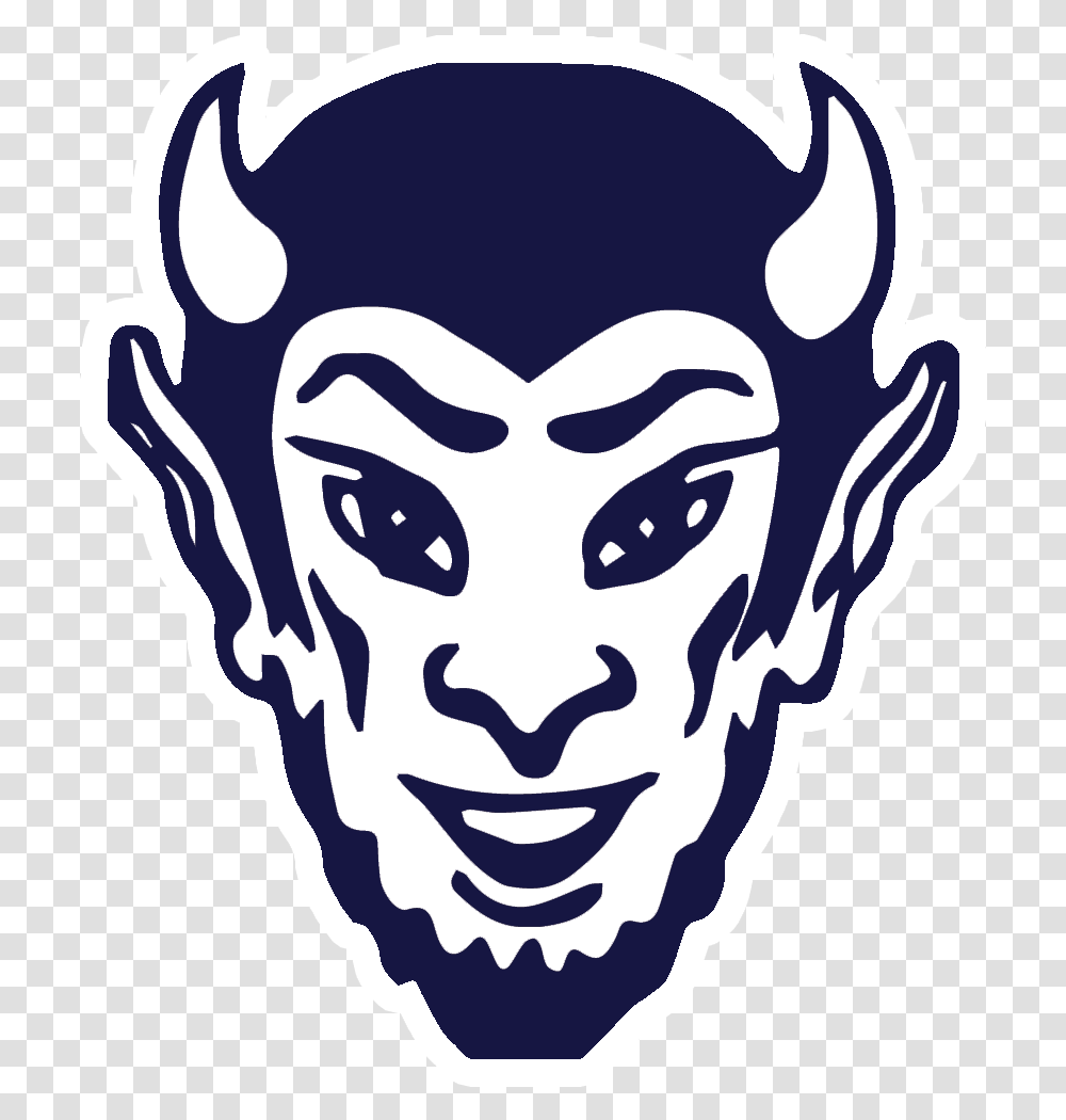 School Logo Statesboro High School Blue Devils, Label, Sticker Transparent Png