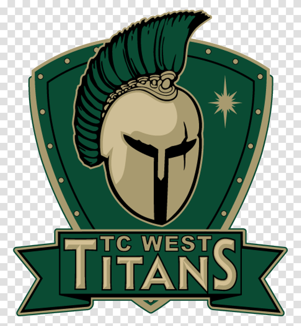 School Logo Tc West Titans, Armor, Shield Transparent Png
