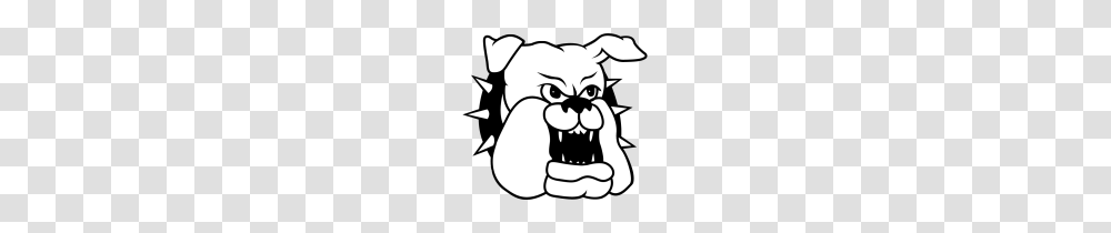 School Mascot Bulldog Clip Art Bulldogsart C C Dawgs, Stencil, Book, Drawing Transparent Png