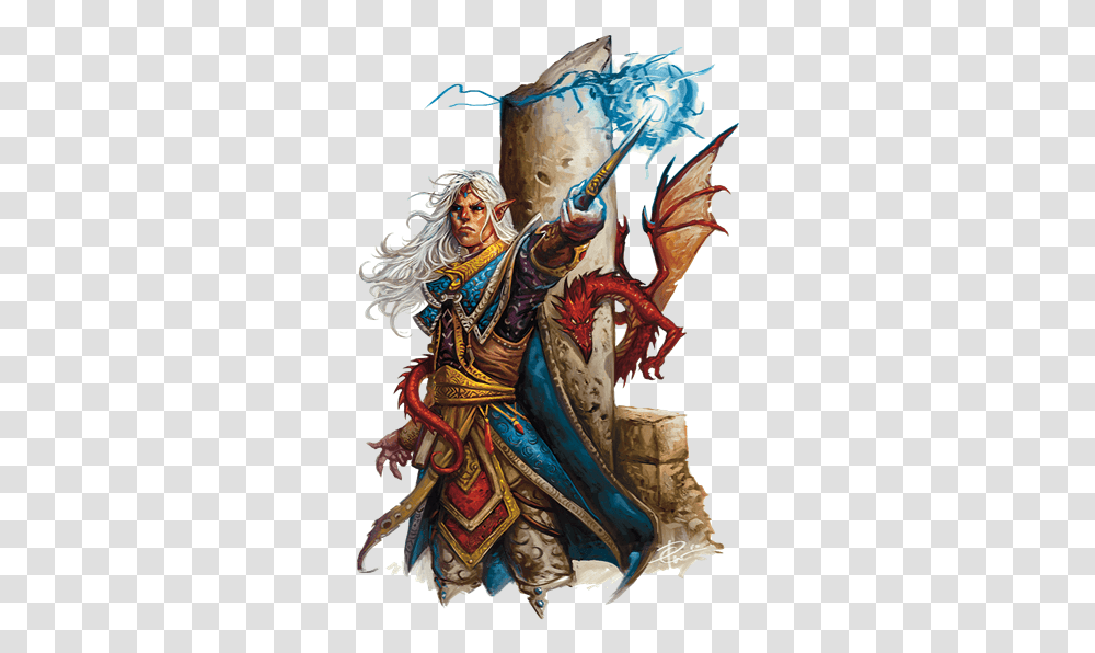 School Of Abjuration Wizard, Person, Human, Painting, Art Transparent Png