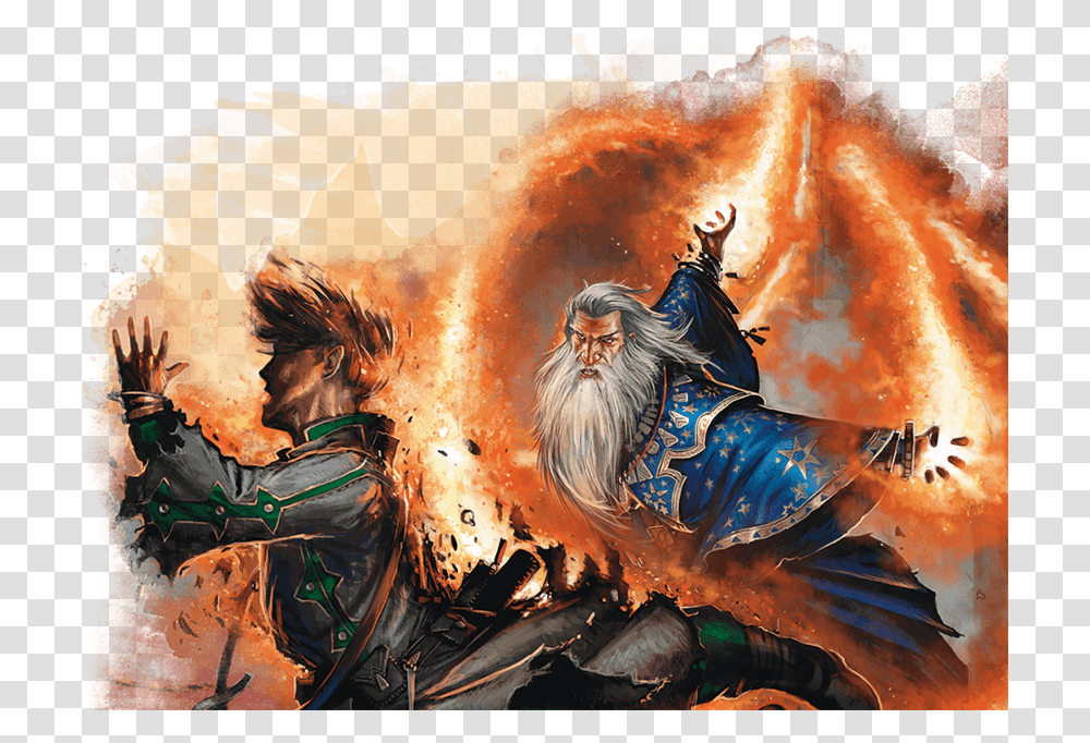 School Of Evocation Dungeons And Dragons 5th Edition Art, Person, Painting, Knight, World Of Warcraft Transparent Png
