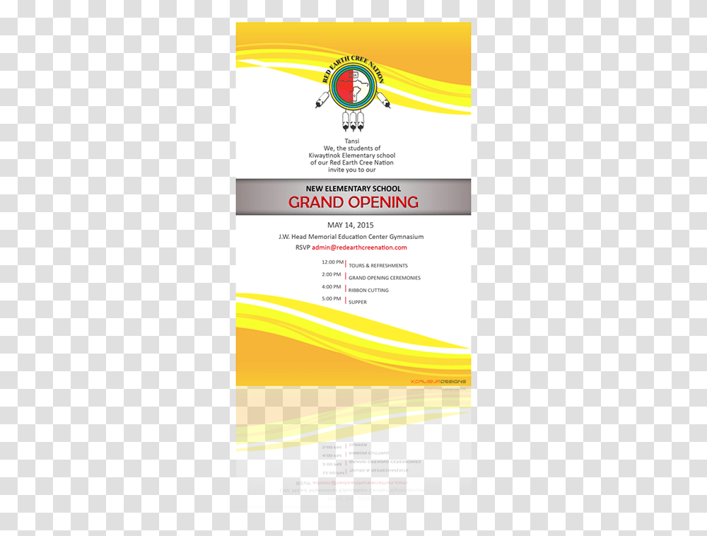 School Opening Invitation Card, Flyer, Poster, Paper, Advertisement Transparent Png