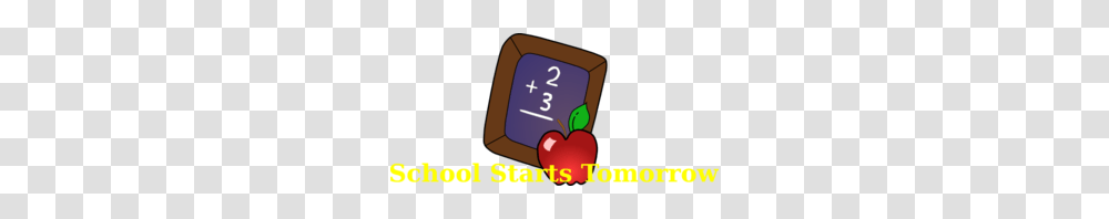 School Starts Tomorrow Clip Art, Number, Plant Transparent Png