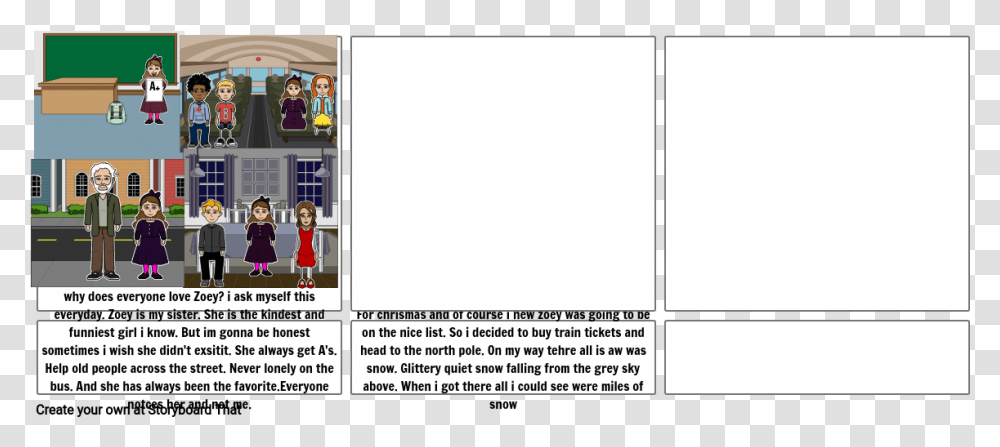 School Storyboard By Brennabanana4321 For Adult, Person, Human, Screen, Electronics Transparent Png