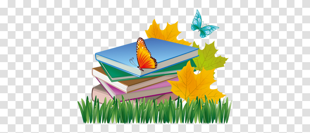 School Supplies, Leaf, Plant, Book Transparent Png