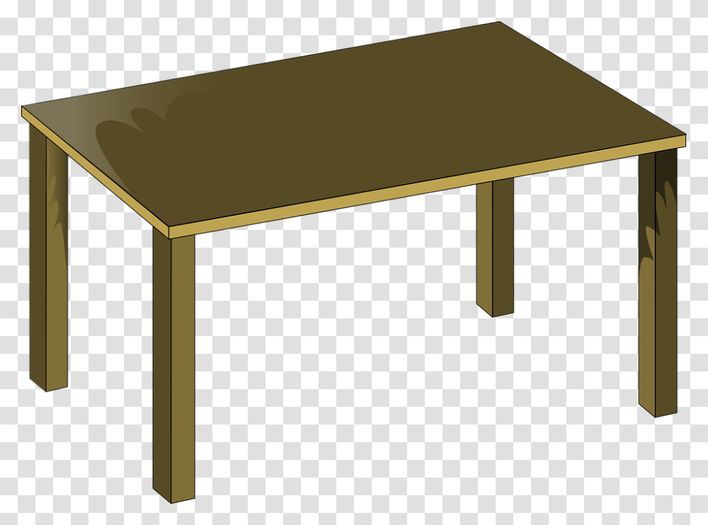 School Table Clipart, Furniture, Coffee Table, Tabletop, Dining Table Transparent Png
