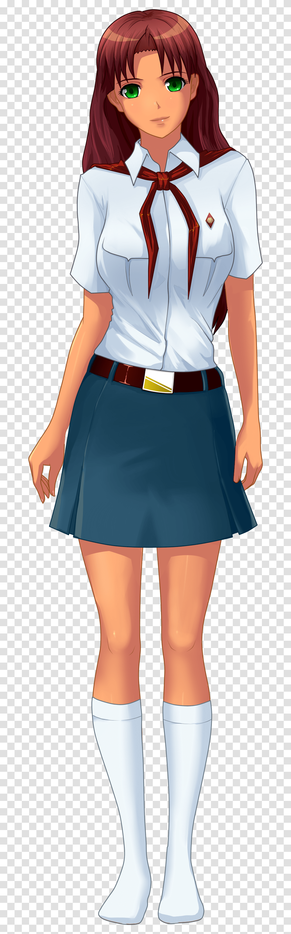 School Uniform Soviet Anime, Apparel, Skirt, Person Transparent Png