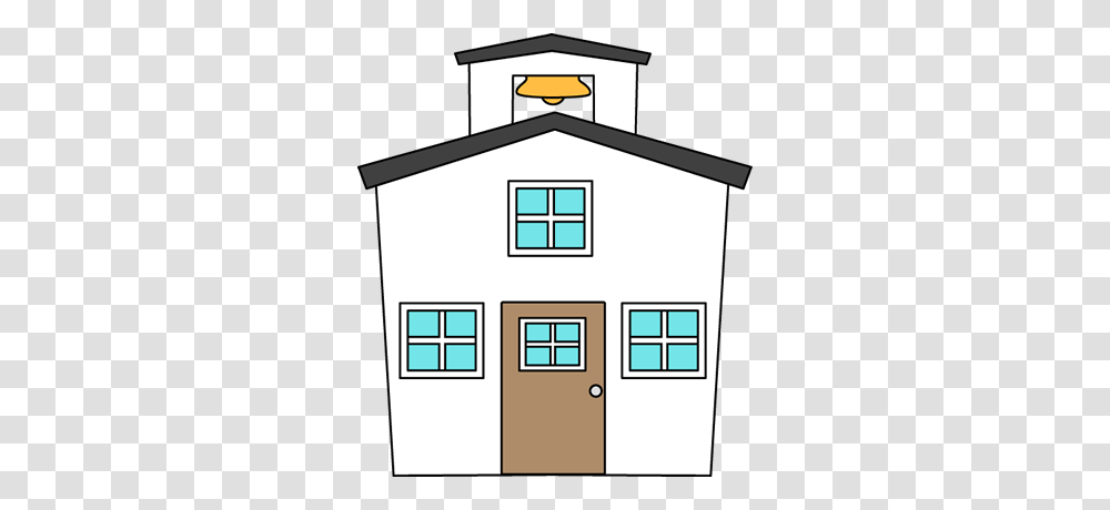 Schoolhouse Clip Art, Housing, Building, Urban, Villa Transparent Png