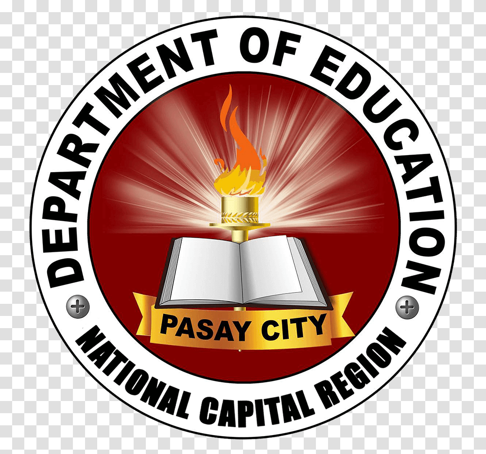 Schools Division Office Deped Pasay, Logo, Trademark, Light Transparent Png