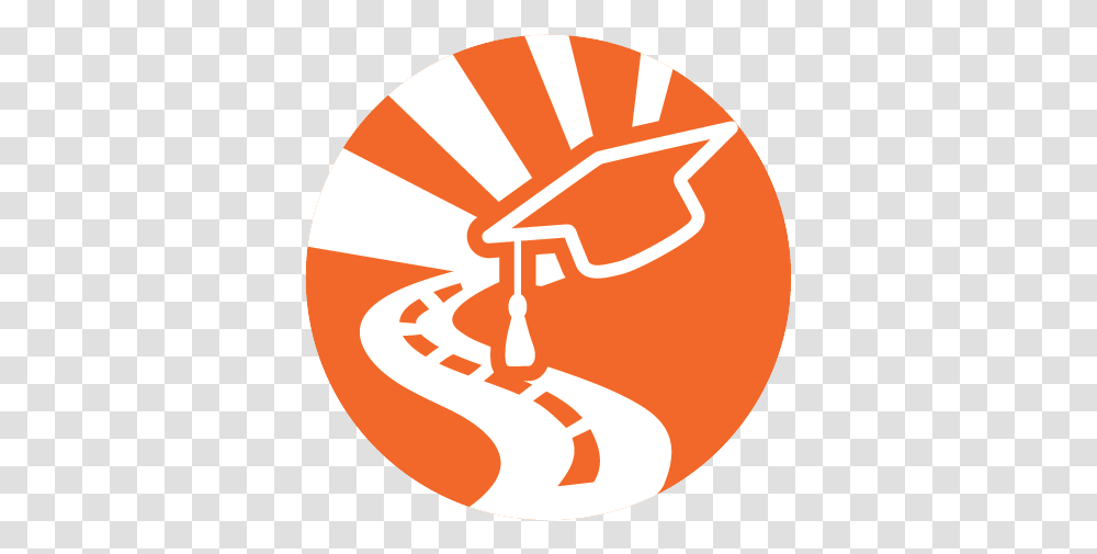 Schools Middle New Downey Unified Above And Beyond Icon, Logo, Symbol, Trademark, Hand Transparent Png