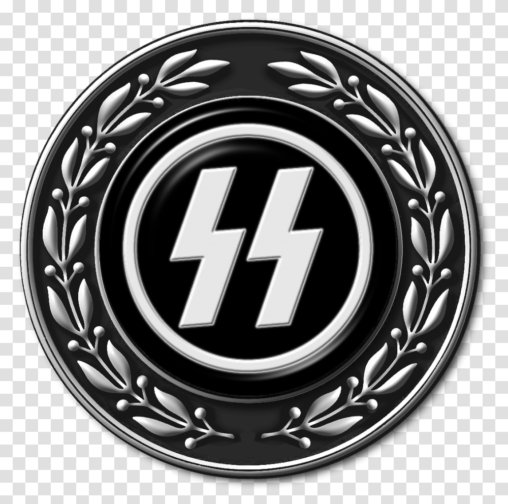 Schutzstaffel Waffen Ss Logo, Trademark, Emblem, Clock Tower Transparent Png