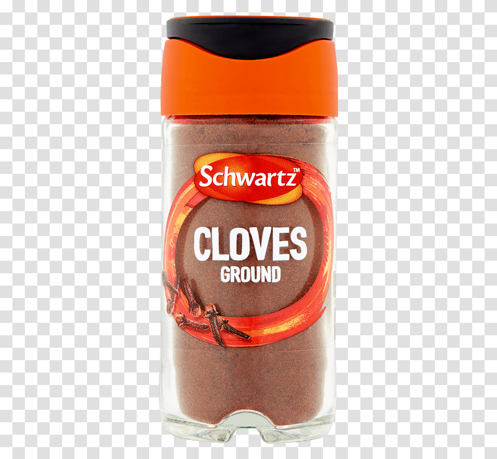 Schwartz Fc Cloves Ground Jar Spices Bg Prod Detail Schwartz Spices, Food, Beer, Tin, Sweets Transparent Png