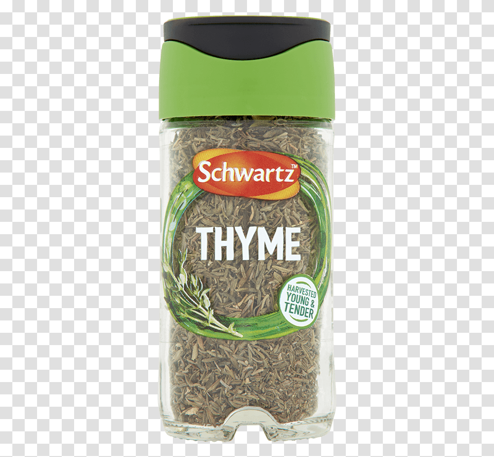 Schwartz Fc Herbs Thyme Bg Prod Detail Schwartz Chilli Powder, Plant, Jar, Noodle, Pasta Transparent Png