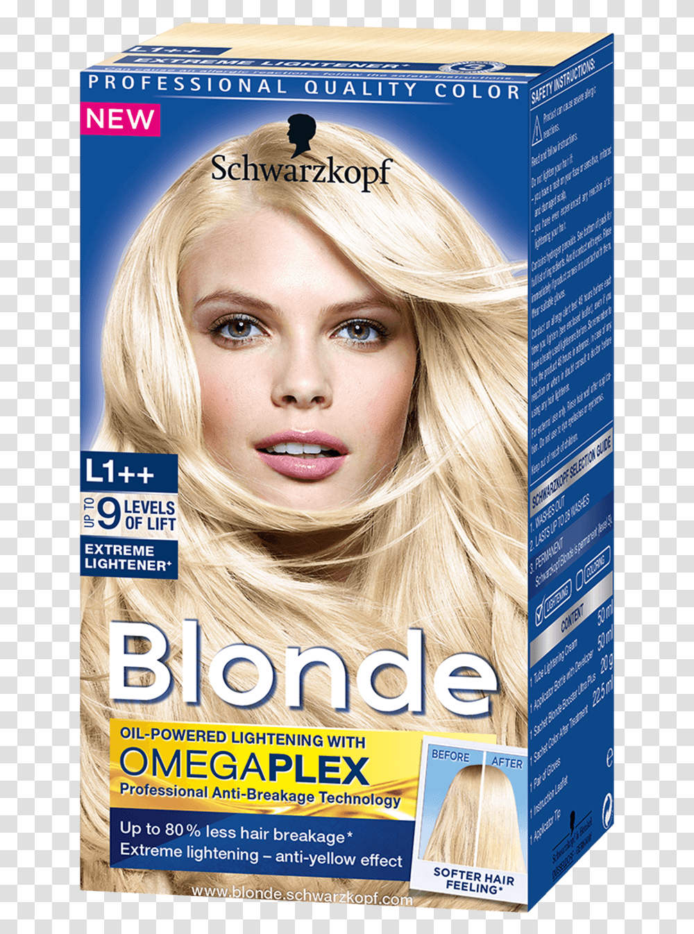 Schwarzkopf Nordic Blonde, Poster, Advertisement, Flyer, Paper Transparent Png