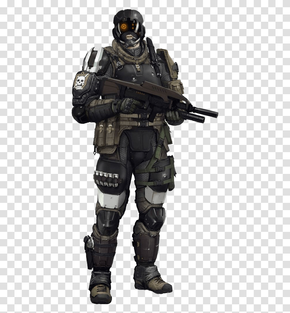 Sci Fi Warrior Metal Gear Cyberpunk 2020, Helmet, Apparel, Person Transparent Png