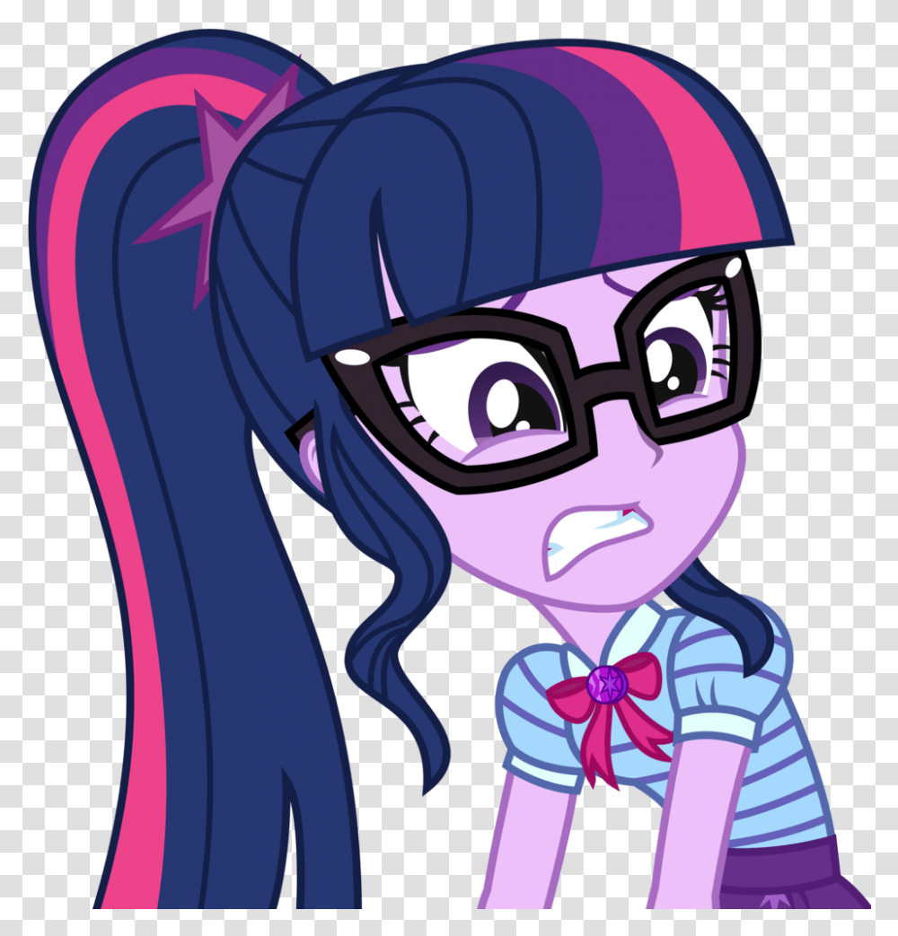 Sci Twi Equestria Girls, Helmet, Apparel, Comics Transparent Png