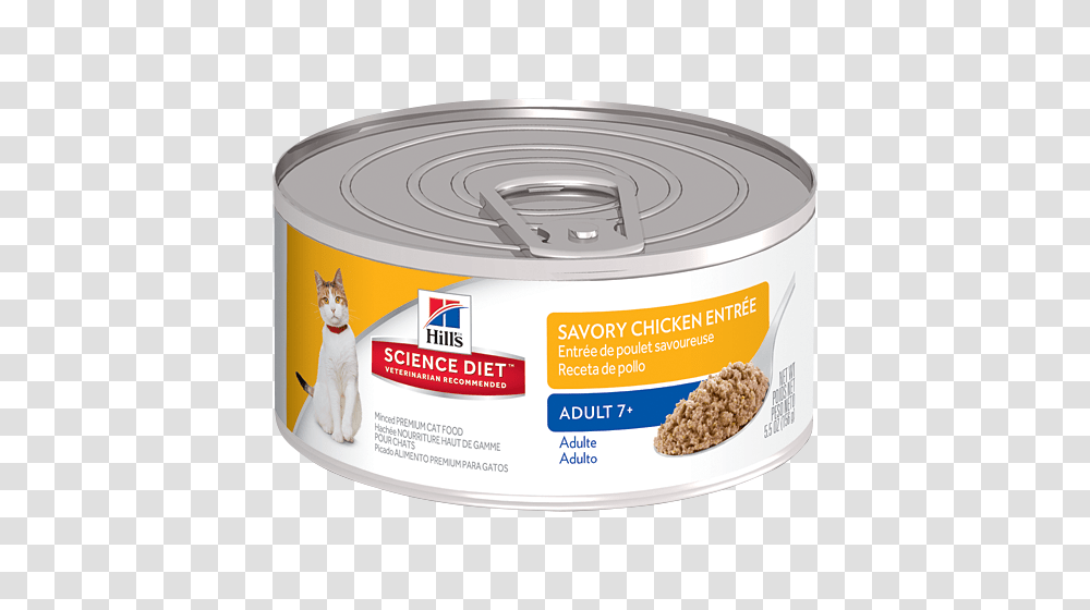 Science Adult Savory Chicken Cat Food, Canned Goods, Aluminium, Tin, Pet Transparent Png