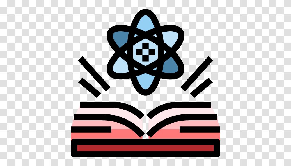 Science Book Education School Knowledge Icon Free Pik Science, Symbol, Star Symbol Transparent Png