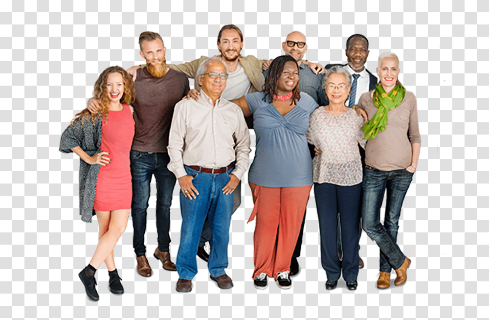 Science Booking People 03 Stock Photo Group Of People, Person, Pants, Tie Transparent Png