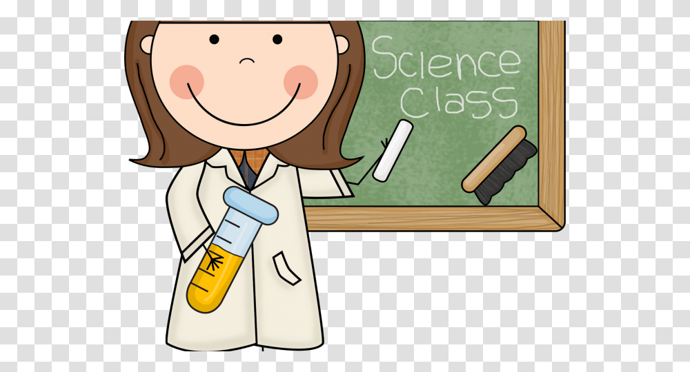 Science Clipart Imagenes De Profesora En Caricaturas, Teacher, Blackboard Transparent Png