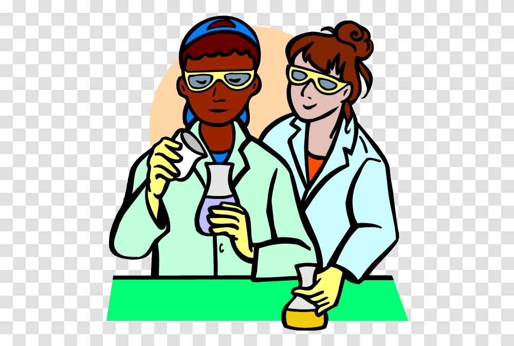Science Clipart, Scientist, Person, Human, Lab Coat Transparent Png
