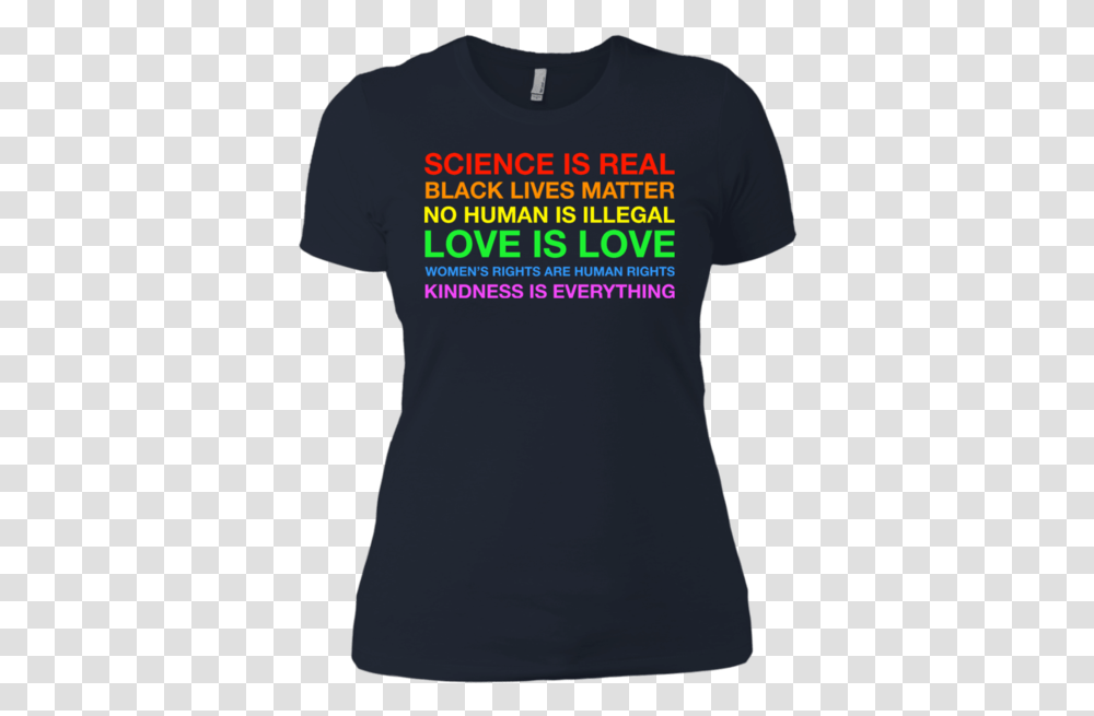Science Is Real Black Lives Matter T Shirt Hoodie Active Shirt, Apparel, T-Shirt Transparent Png