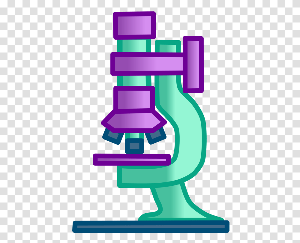 Science Laboratory Scientific Instrument Experiment Tool Free, Purple, Microscope, Light, Toy Transparent Png