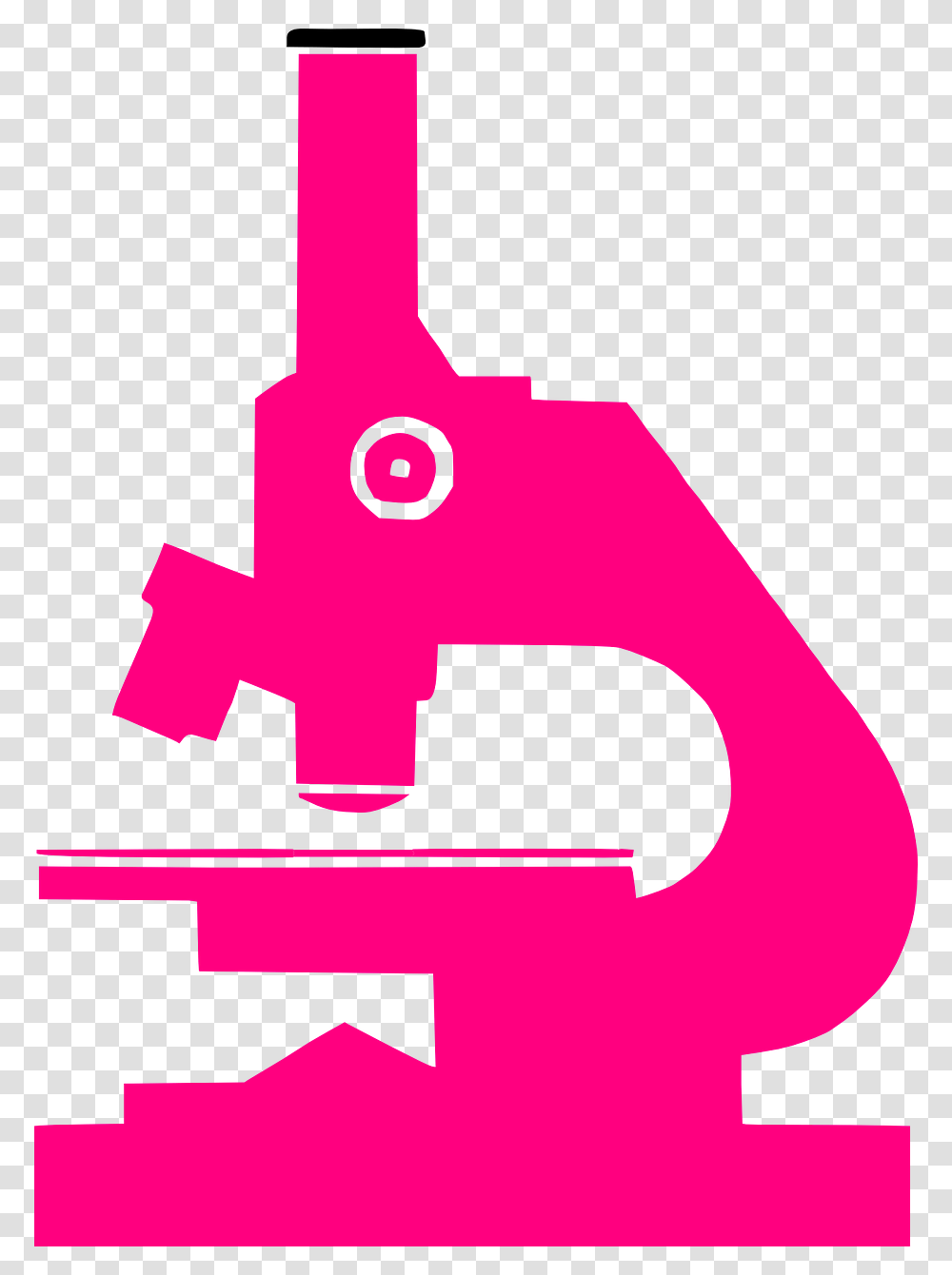 Science Microscope Pink Biology Equipment Smk Kesehatan Tpa Jember Transparent Png