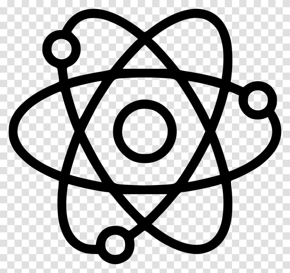 Science Molecule Chemistry Atom Education Science Icon Background, Logo, Trademark, Grenade Transparent Png