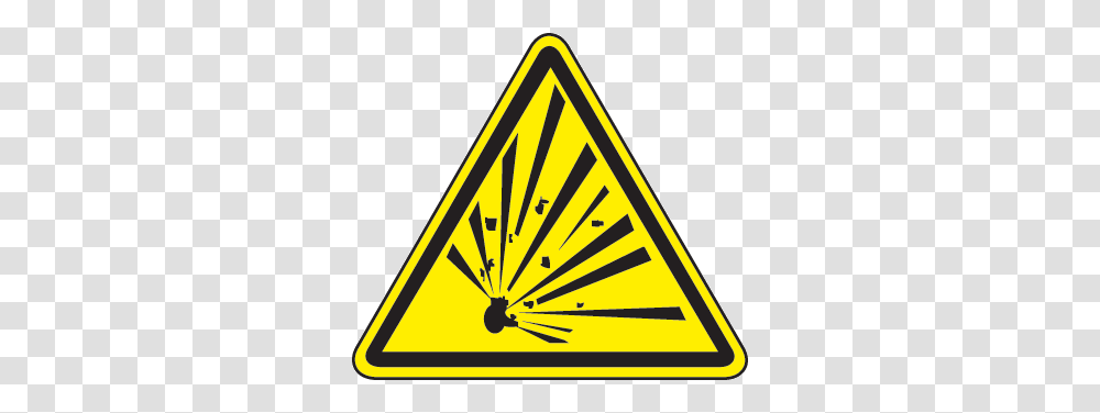 Science Safety Symbols Clipart Free Clipart, Triangle, Sign, Sundial, Road Sign Transparent Png