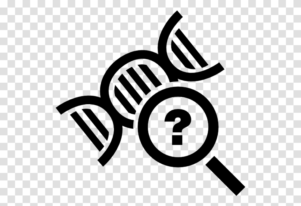 Science Symbol Of With Dna With A Question Mark, Gray, World Of Warcraft Transparent Png