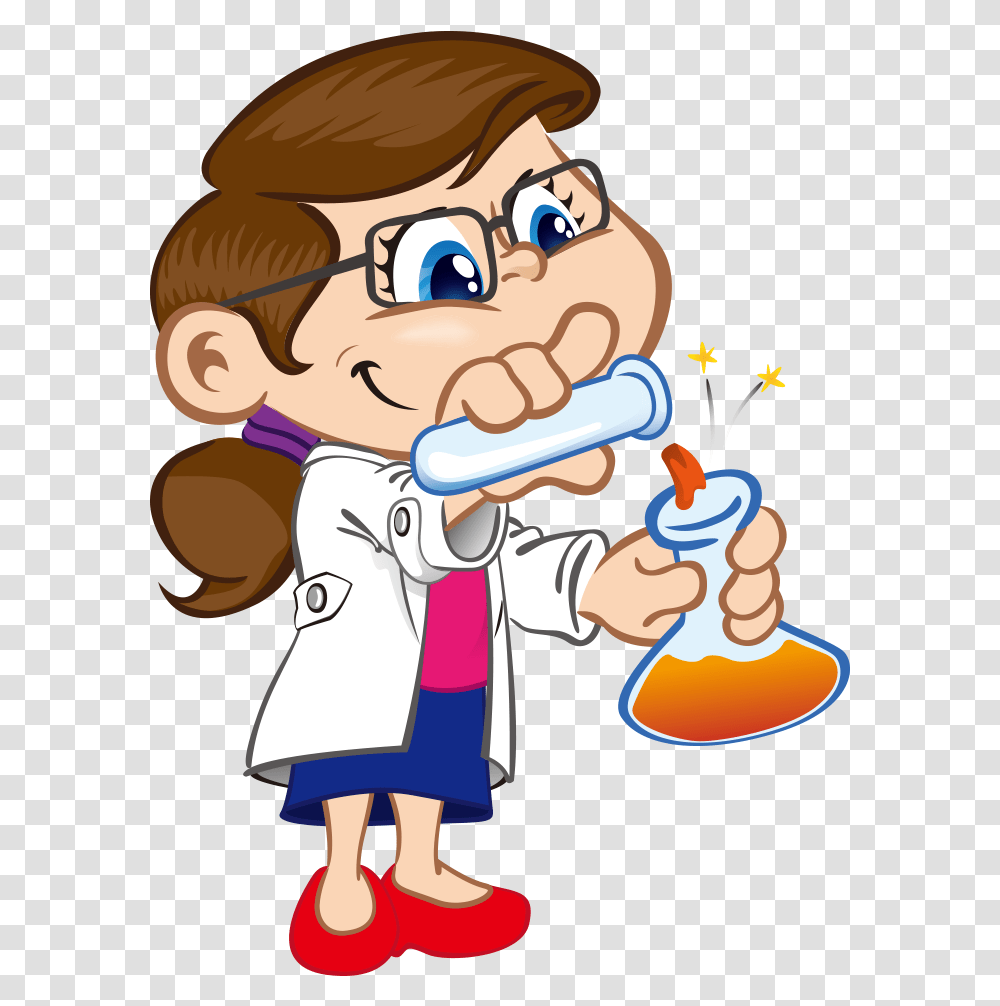 Science Teacher Clipart Chemistry Teacher Cartoon, Person, Human, Helmet Transparent Png