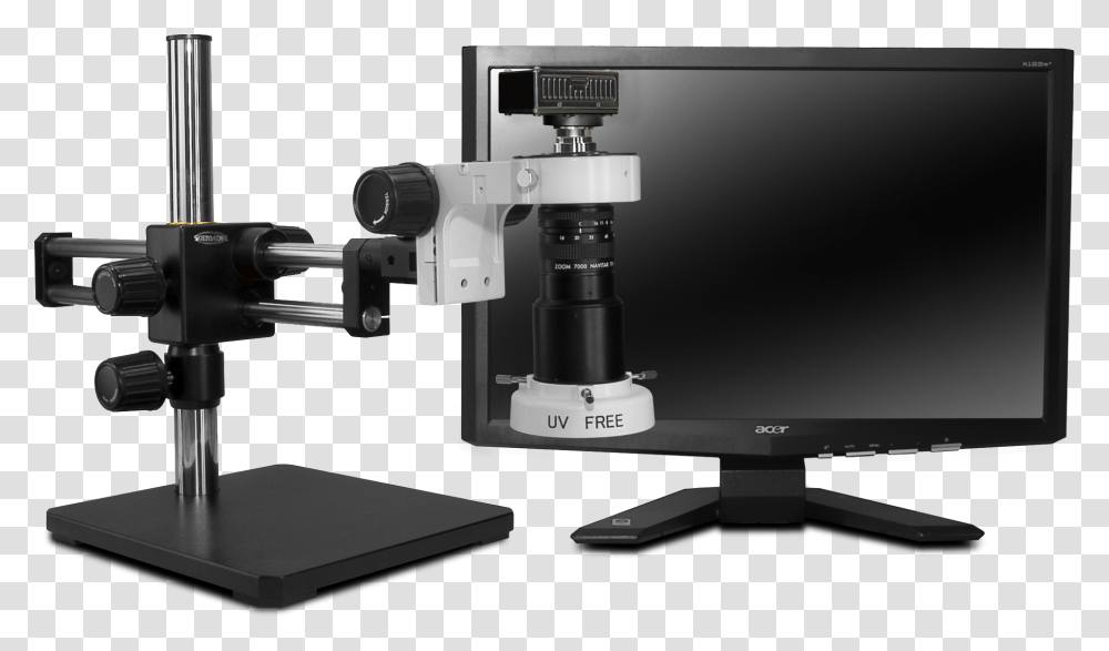 Scienscope Microscopes Mac Pk5d E1q 4k 4k Digital Inspection, Monitor, Screen, Electronics, Display Transparent Png