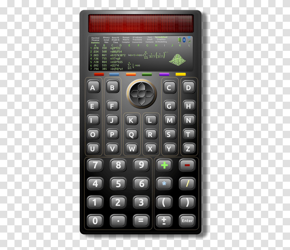 Scientific Solar Calculator 2 Remix By, Technology, Mobile Phone, Electronics, Cell Phone Transparent Png