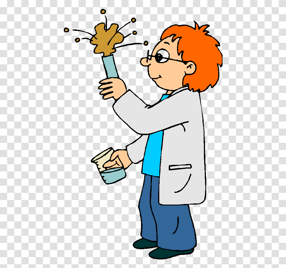 Scientist Cartoon No Background Clipart Clipart Scientist Background, Person, Human, Nurse, Cleaning Transparent Png