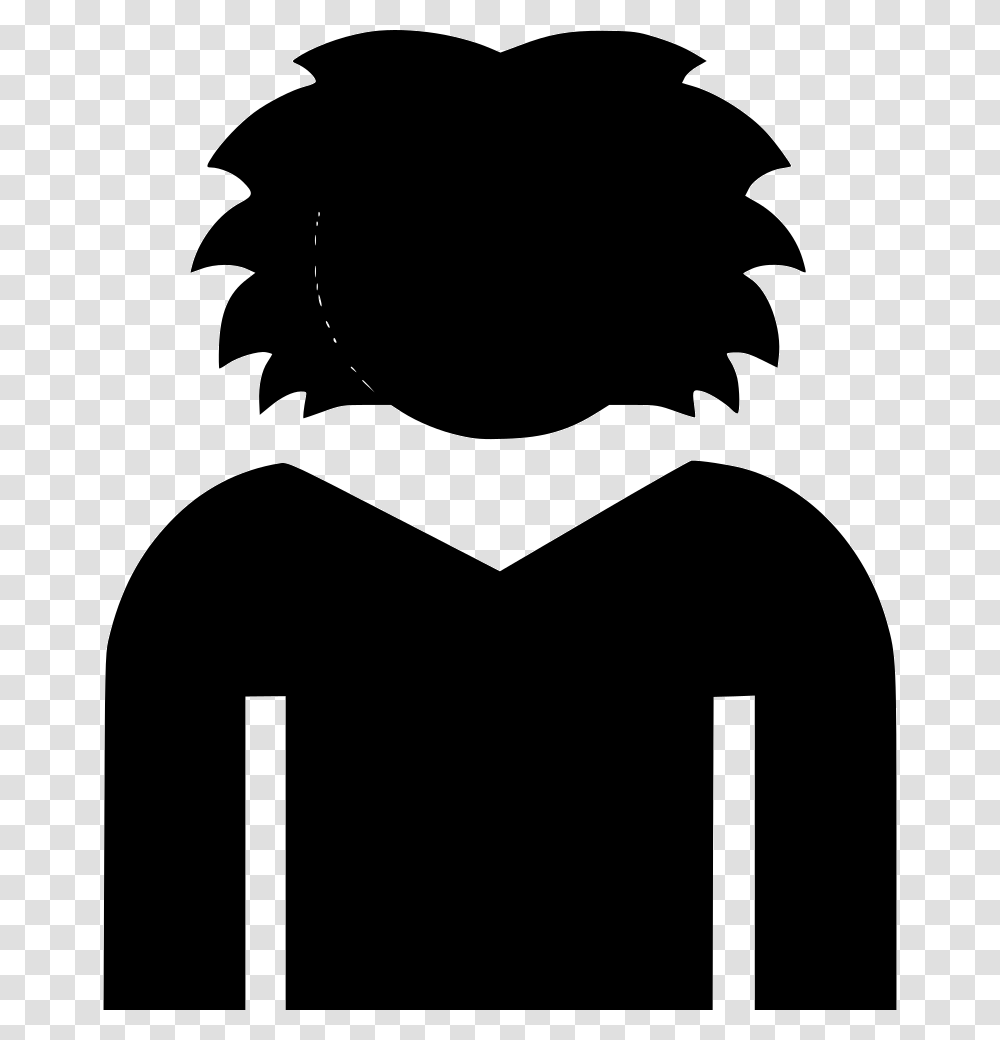 Scientist Illustration, Stencil, Silhouette, Person Transparent Png